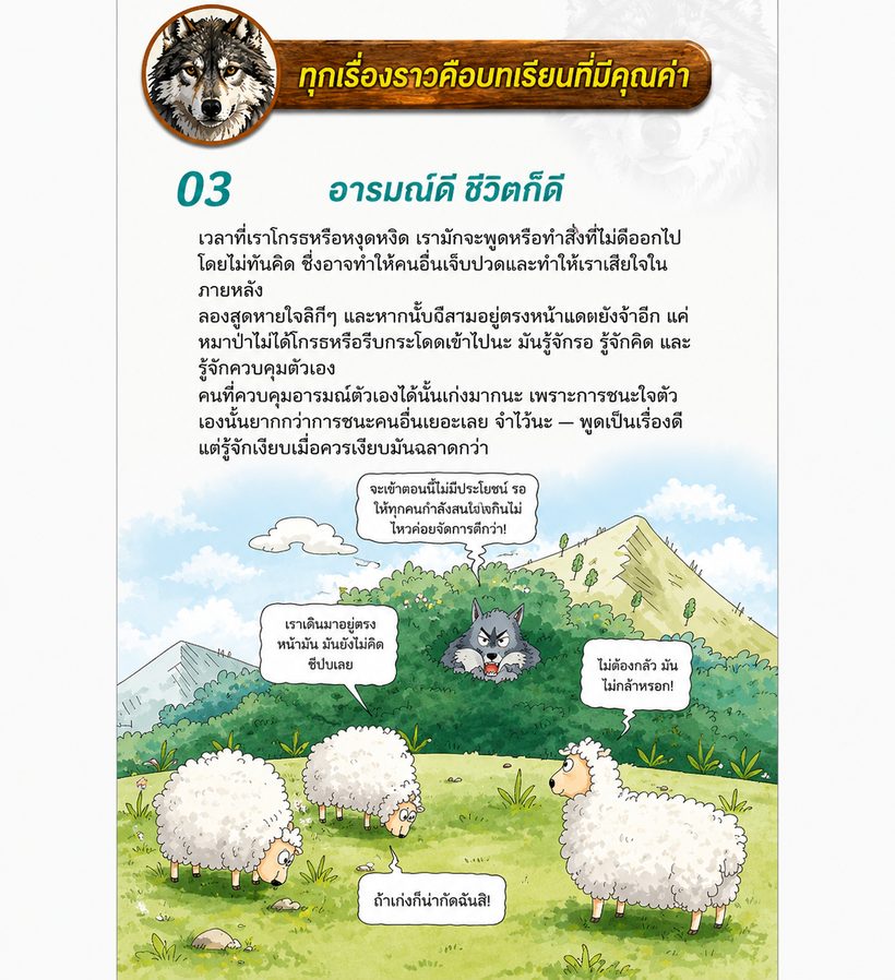 หน้าด้านใน — การ์ตูนเข้าใจง่าย